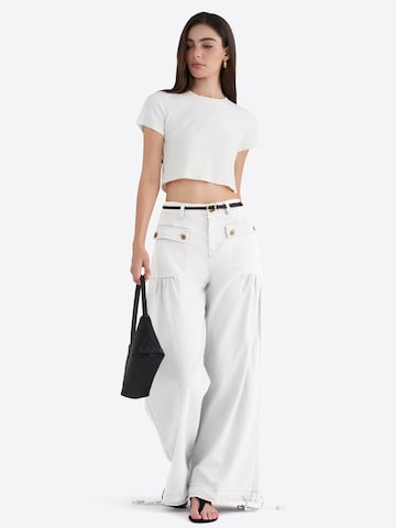 Imily Bela Wide leg Jeans in White