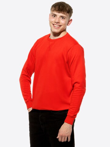 Sweat-shirt Cotton Prime en rouge