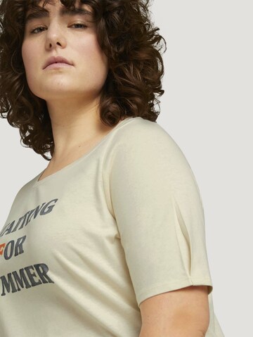 Tom Tailor Women +Majica - bež boja