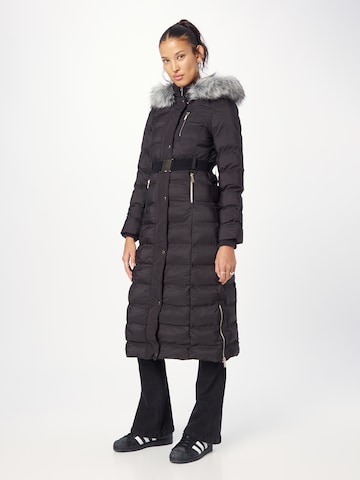 Manteau d’hiver Oasis en noir : devant