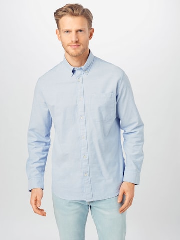 Regular fit Camicia 'SLHREGRICK' di SELECTED HOMME in blu: frontale