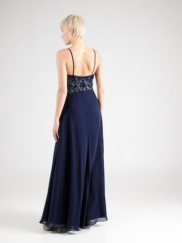 Robe de soirée Laona en bleu