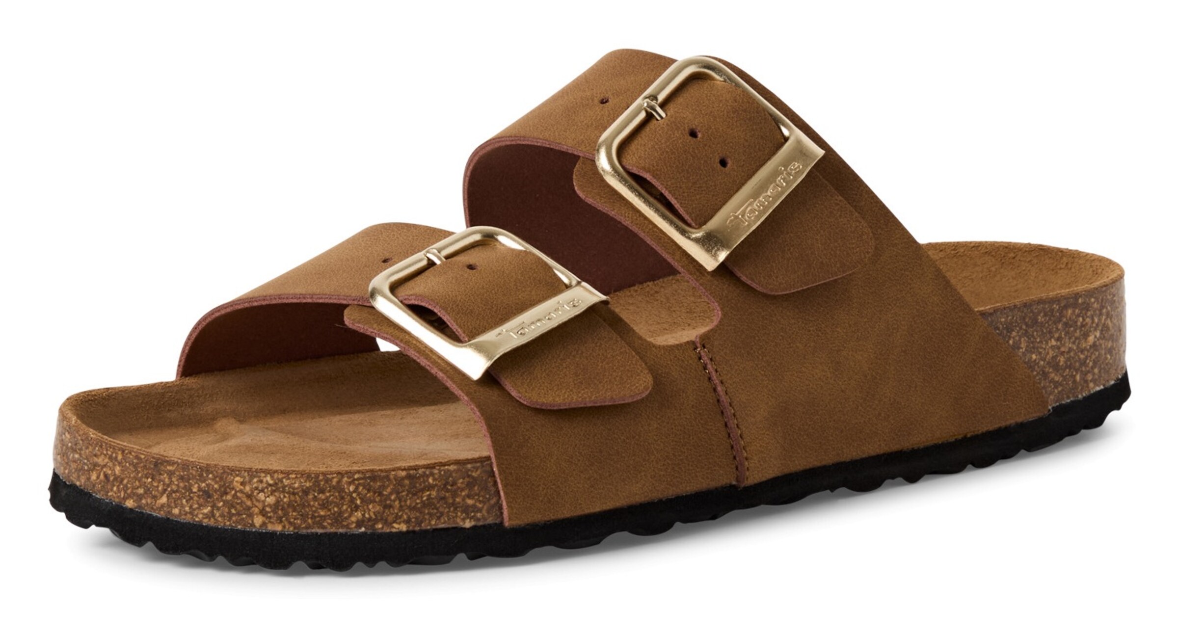 Tamaris Pantolette in Braun: Vorderseite