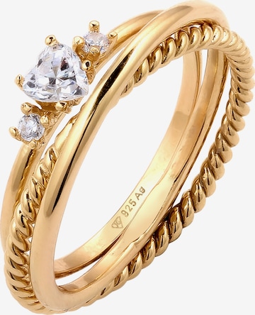 Bague ELLI en or : devant