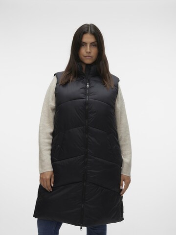 Vero Moda Curve Vest 'Uppsala', värv must: eest vaates