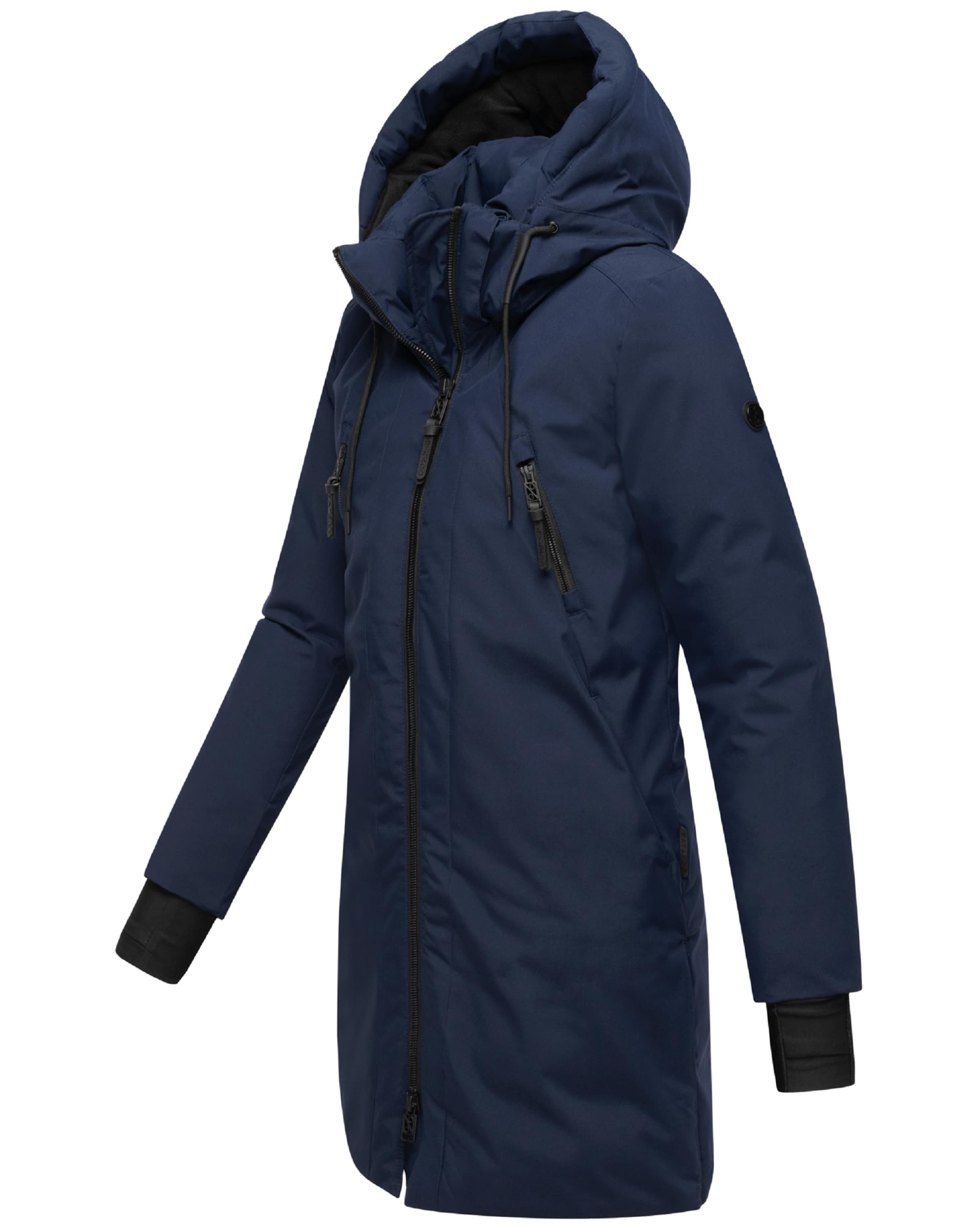 NAVAHOO Funktionsmantel 'Winterzart 14' in Blau