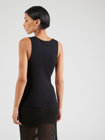 WEEKDAY Top in Zwart