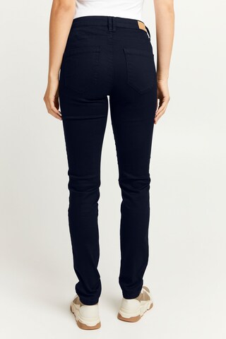 Fransa Slim fit Trousers in Blue