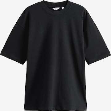 Next Majica 'Edit' | črna barva: sprednja stran