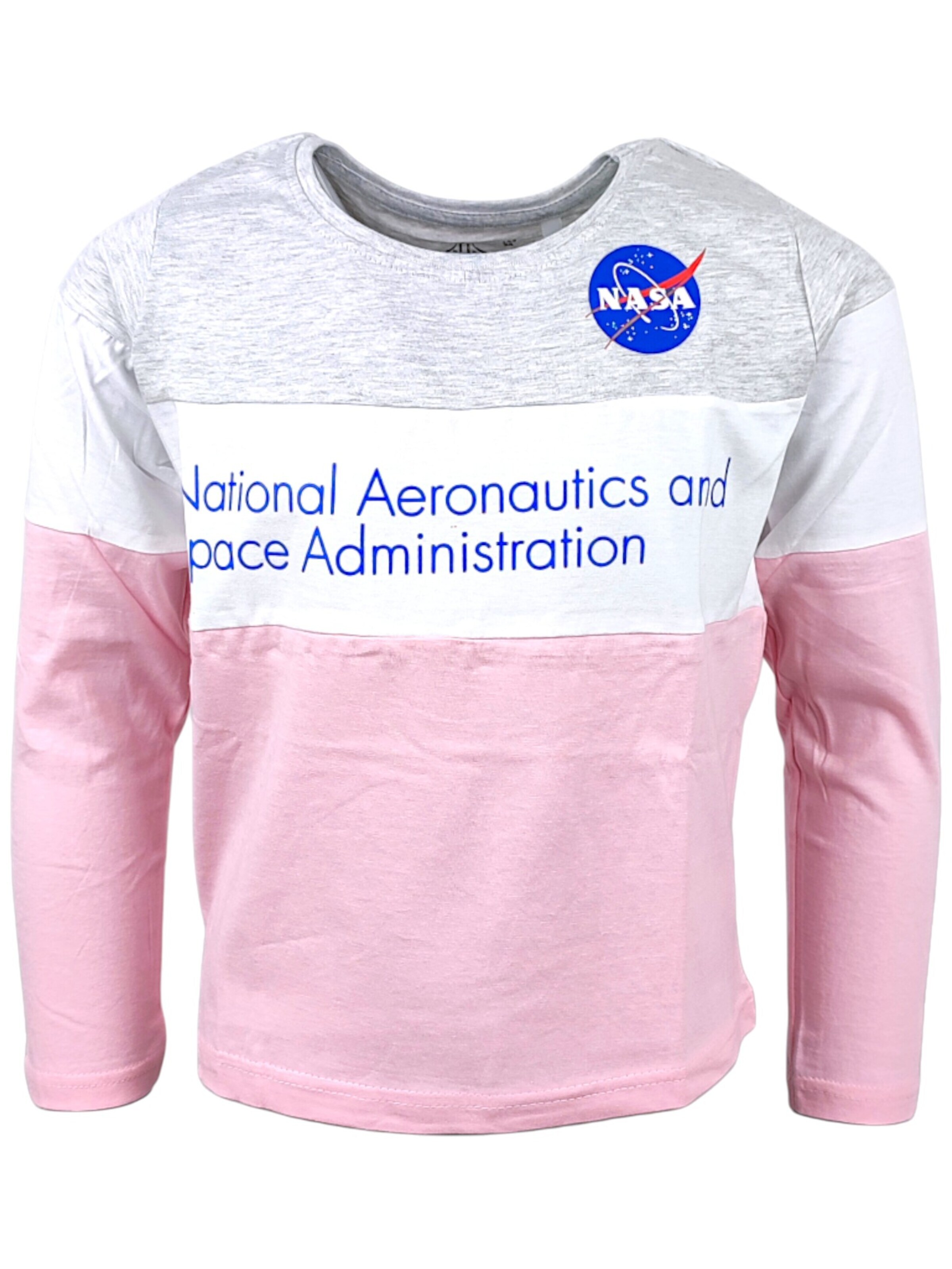NASA Shirt 'NASA Langarmshirt' in Mixed colors: front