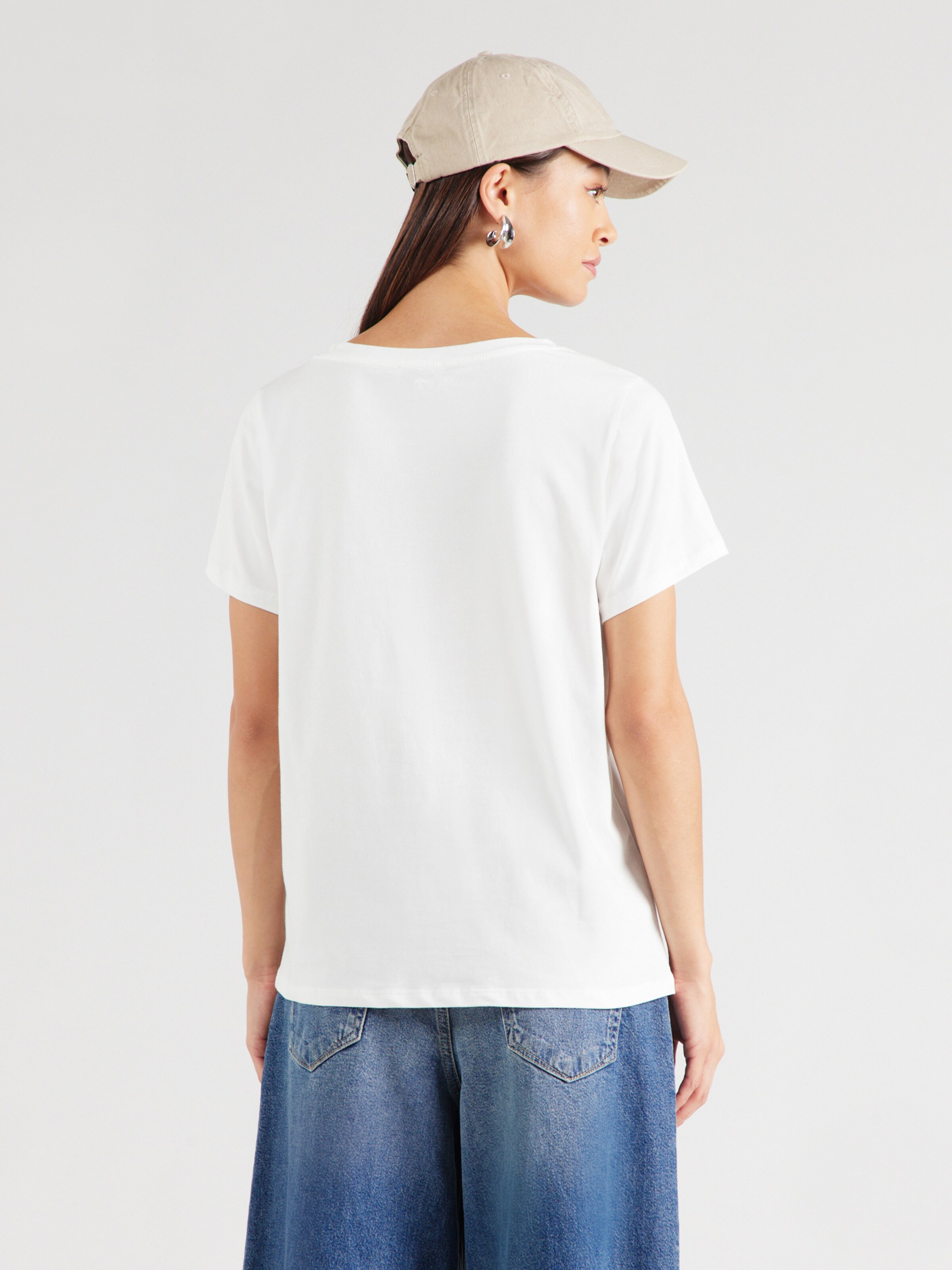 MORE & MORE Damen T-Shirt – Basic-Shirt Mit Statement-Aufdruck, Bequem & Vielseitig Kombinierbar