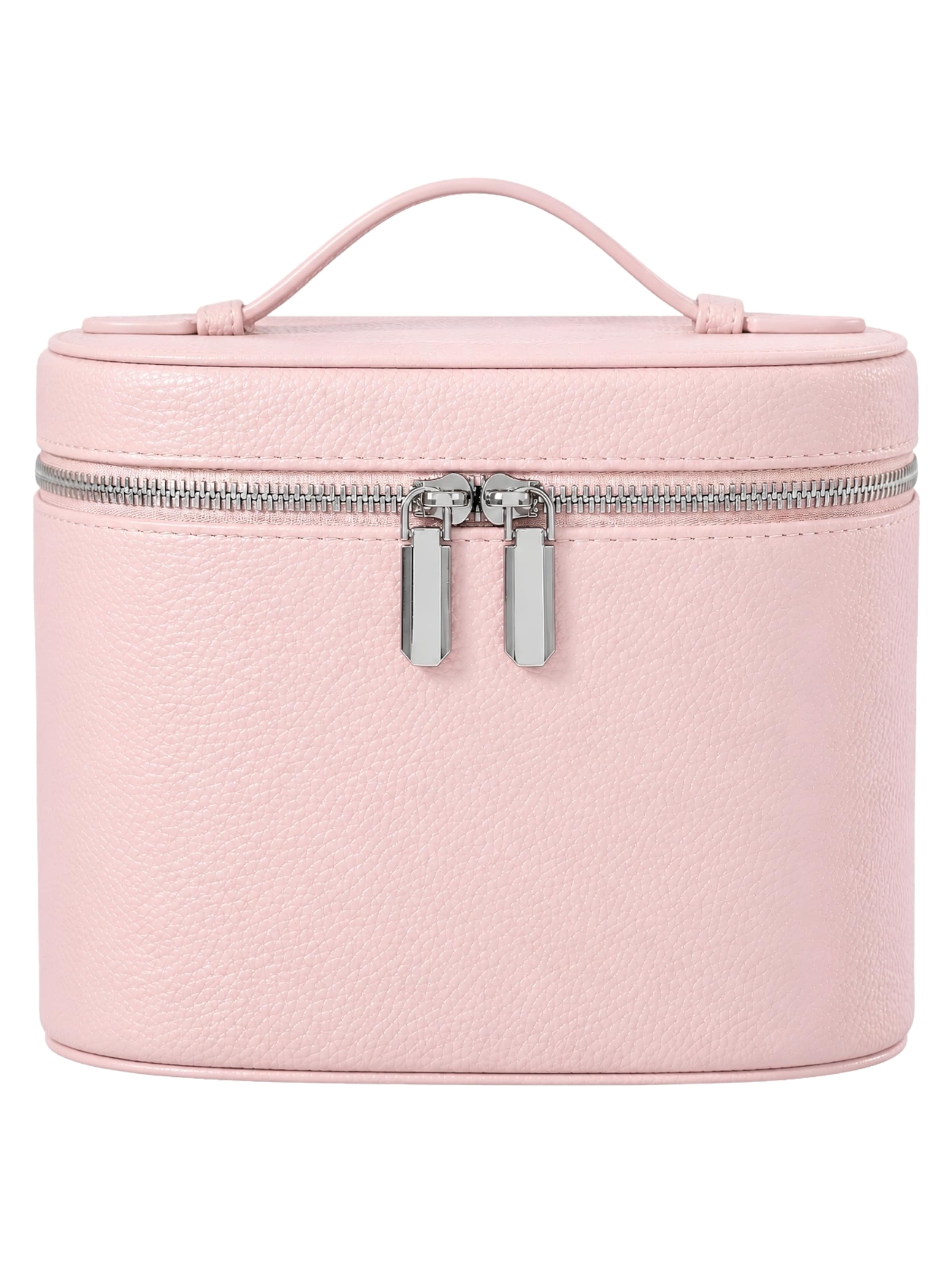 UNIQ Beauty Kozmetická taška 'Noemie Vanity Beauty Case - Bubble Pink' - Ružová: predná strana