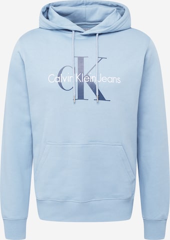 Calvin Klein Jeans Mikina - Modrá: predná strana