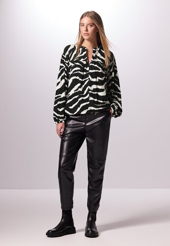 Street One Studio Bluse in Schwarz
