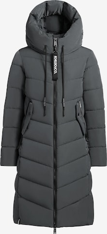 khujo Зимно палто 'Mikia2-YM' в зелено: отпред