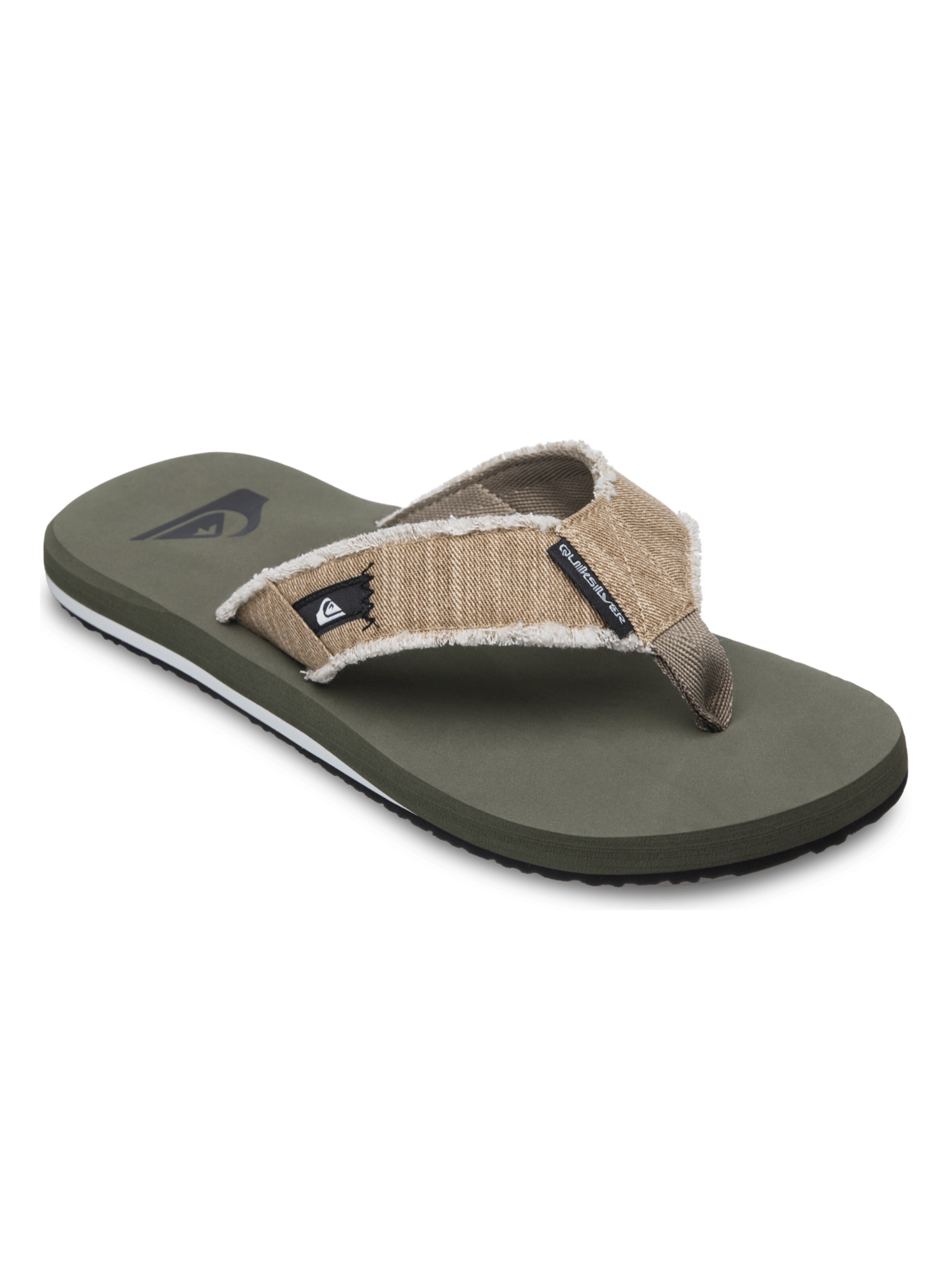 QUIKSILVER T-Bar Sandals 'Monkey Abyss' in Beige