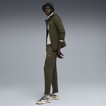 PUMA Sportsweatvest 'Evostripe' in Groen