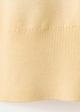 MANGO Knit Cardigan 'cesarita' in Beige