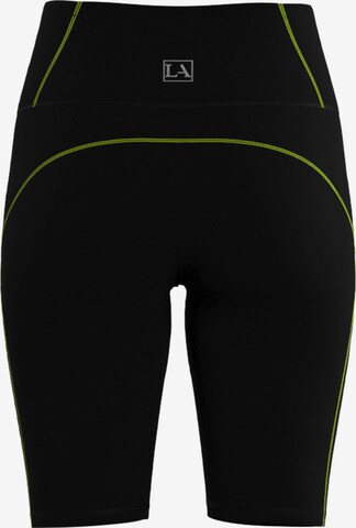 LASCANA ACTIVE - Skinny Calças de desporto em preto