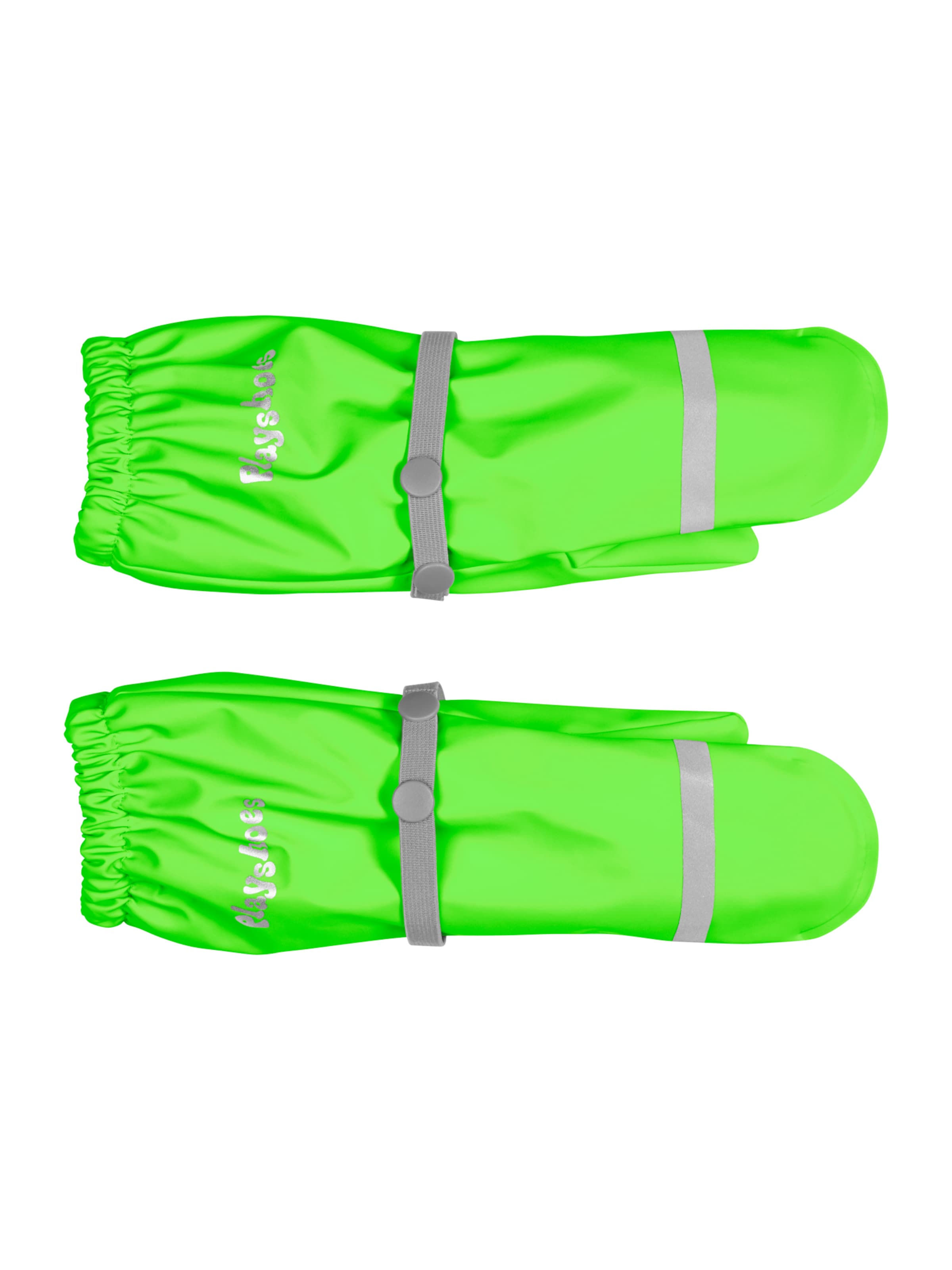 PLAYSHOES Gloves in Green: front