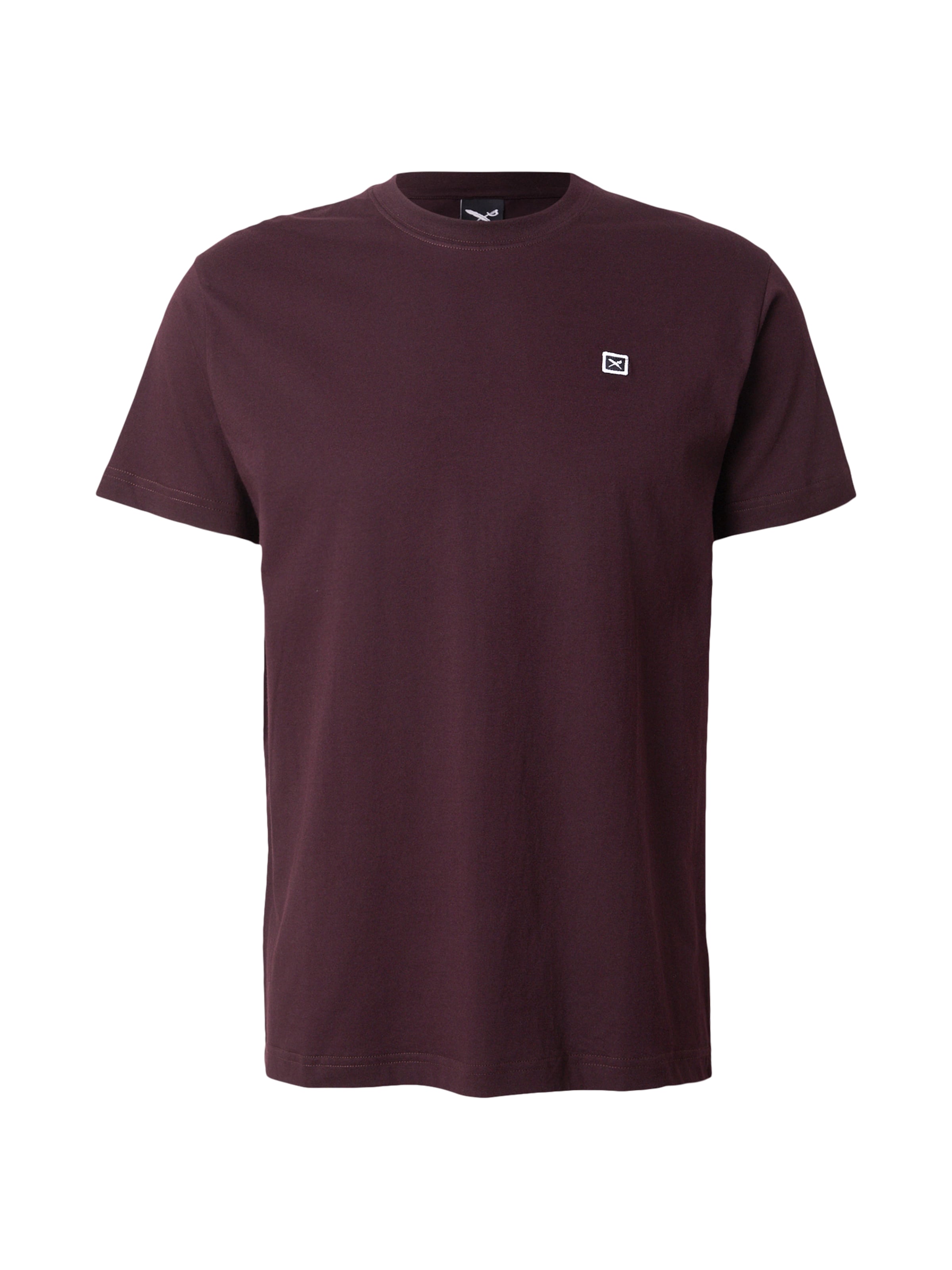T-Shirt Iriedaily en rouge : devant