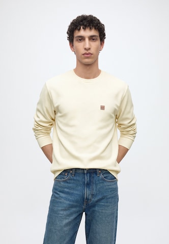 INDICODE JEANS Sweatshirt 'Zarside' in White: front