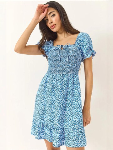 Robe Bianco Lucci en bleu