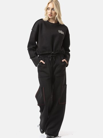 CIPO & BAXX Loose fit Pants 'WR154' in Black