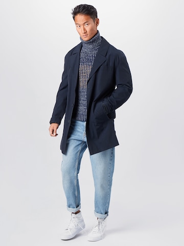 TOM TAILOR Regular Fit Pullover in Blau