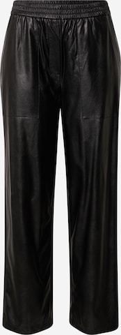 OUI Loose fit Pants in Black: front