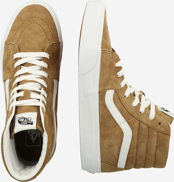 Baskets hautes VANS en marron