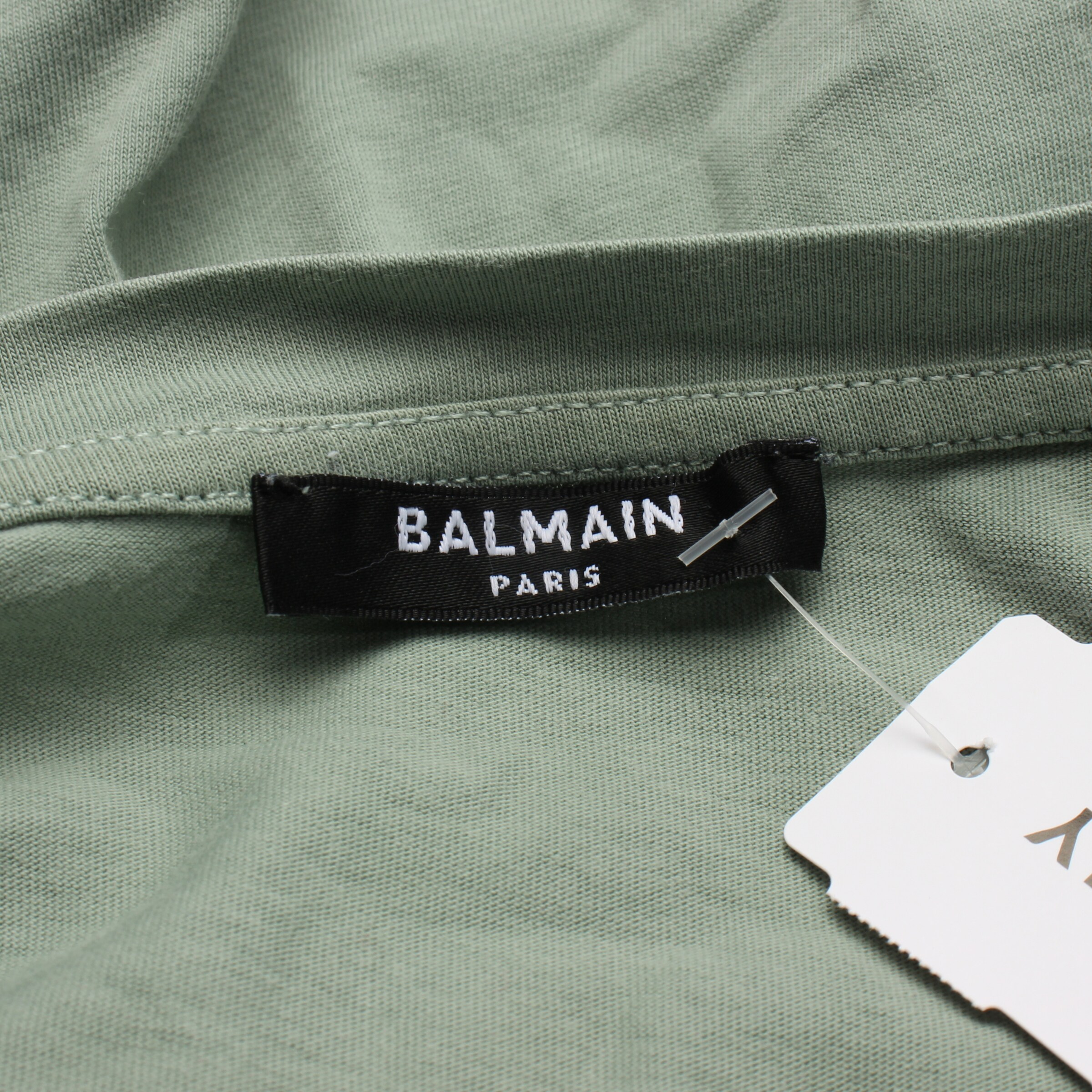 Balmain T-Shirt L in Grün