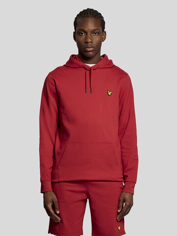 Lyle & Scott Sweatshirt 'Fly' in Red: front