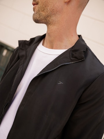 juoda DAN FOX APPAREL Demisezoninė striukė 'Niklas'