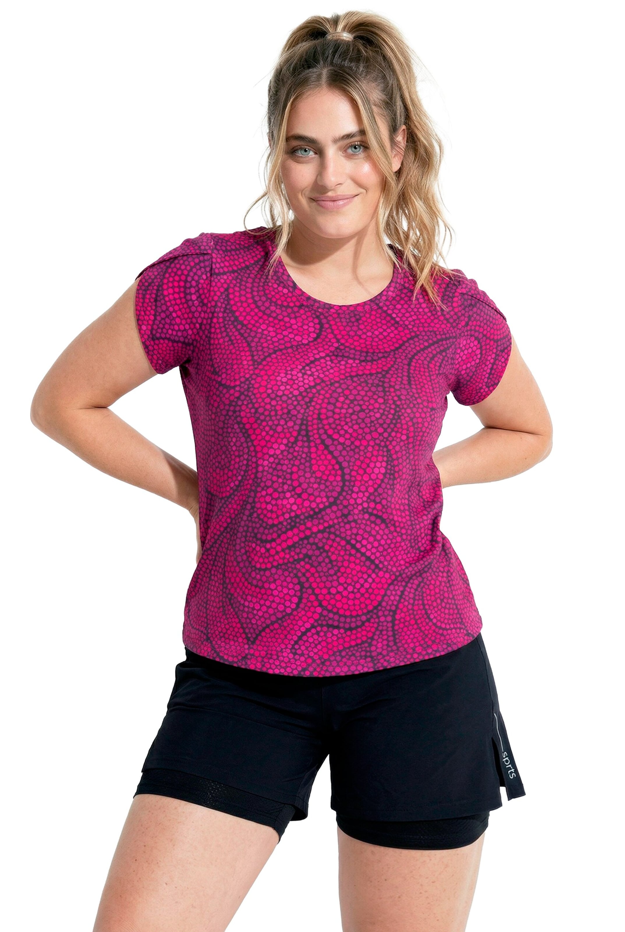 Ulla Popken Shirt in Pink: front