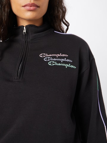 Champion Authentic Athletic Apparel Μπλούζα φούτερ σε μαύρο