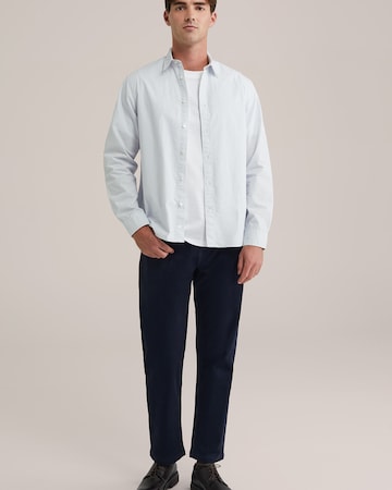 Coupe regular Chemise WE Fashion en bleu
