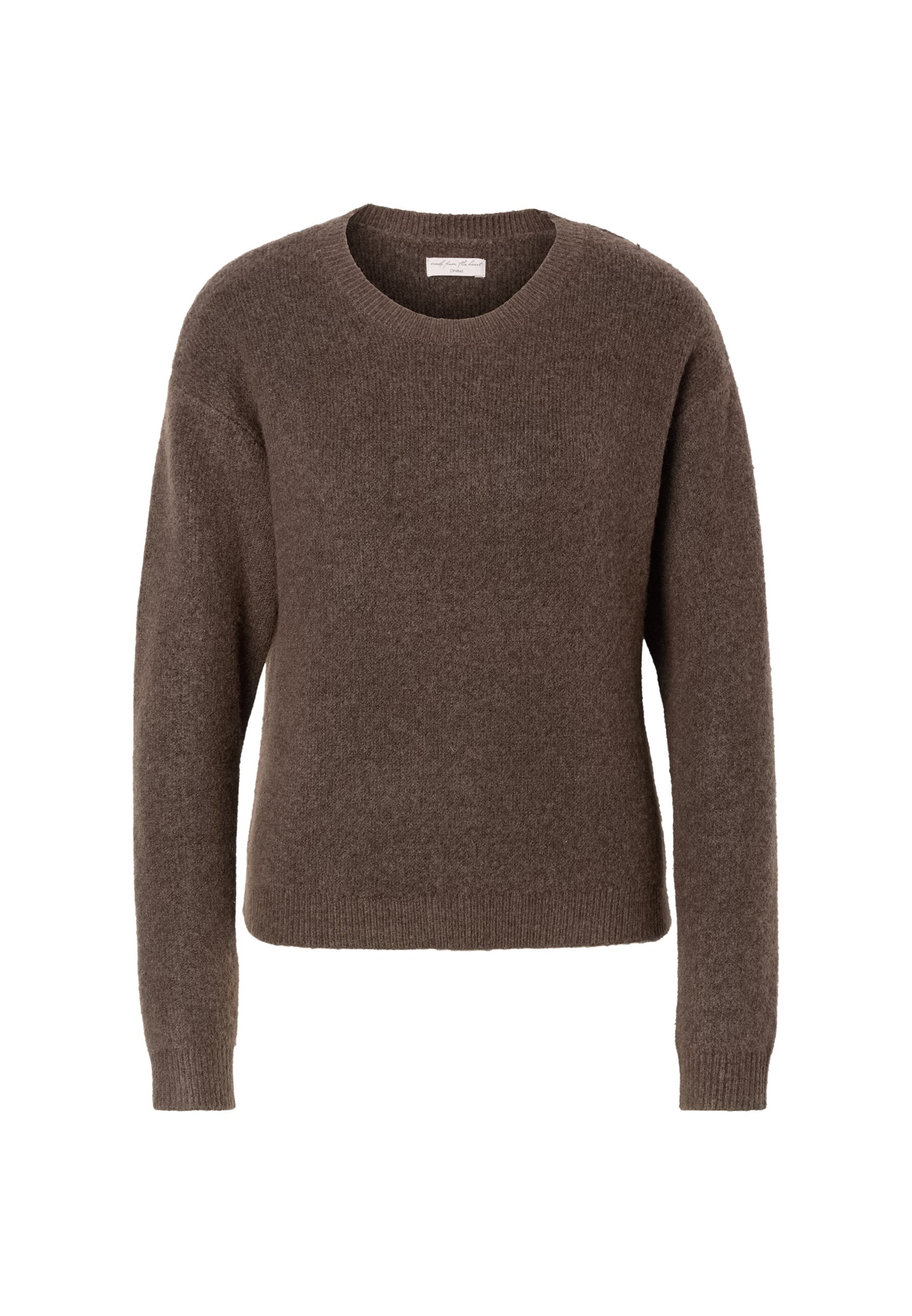 JJ Rebel Sweater 'JREBWREBECCA' in Brown: front