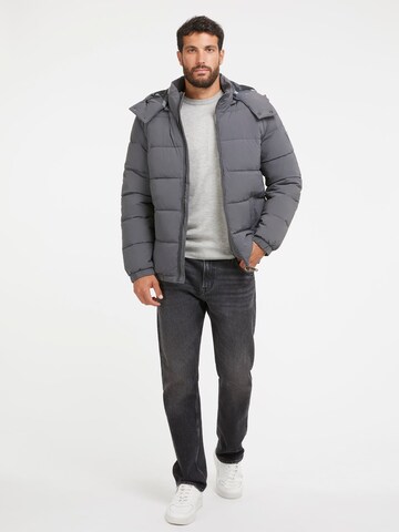 GUESS Winter Jacket in Grey