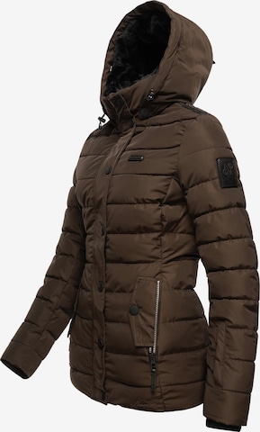 NAVAHOO Winter Jacket 'Milianaa' in Brown