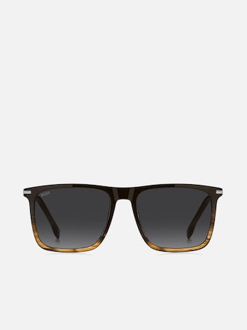 HUGO BOSS Zonnebril 'Hugo Boss BOSS 1750/G/S Brown shaded horn 56/18/145 MAN Sunglasses' in Bruin: voorkant