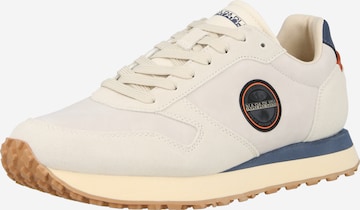 NAPAPIJRI Nizke superge 'NOVA' | bela barva: sprednja stran