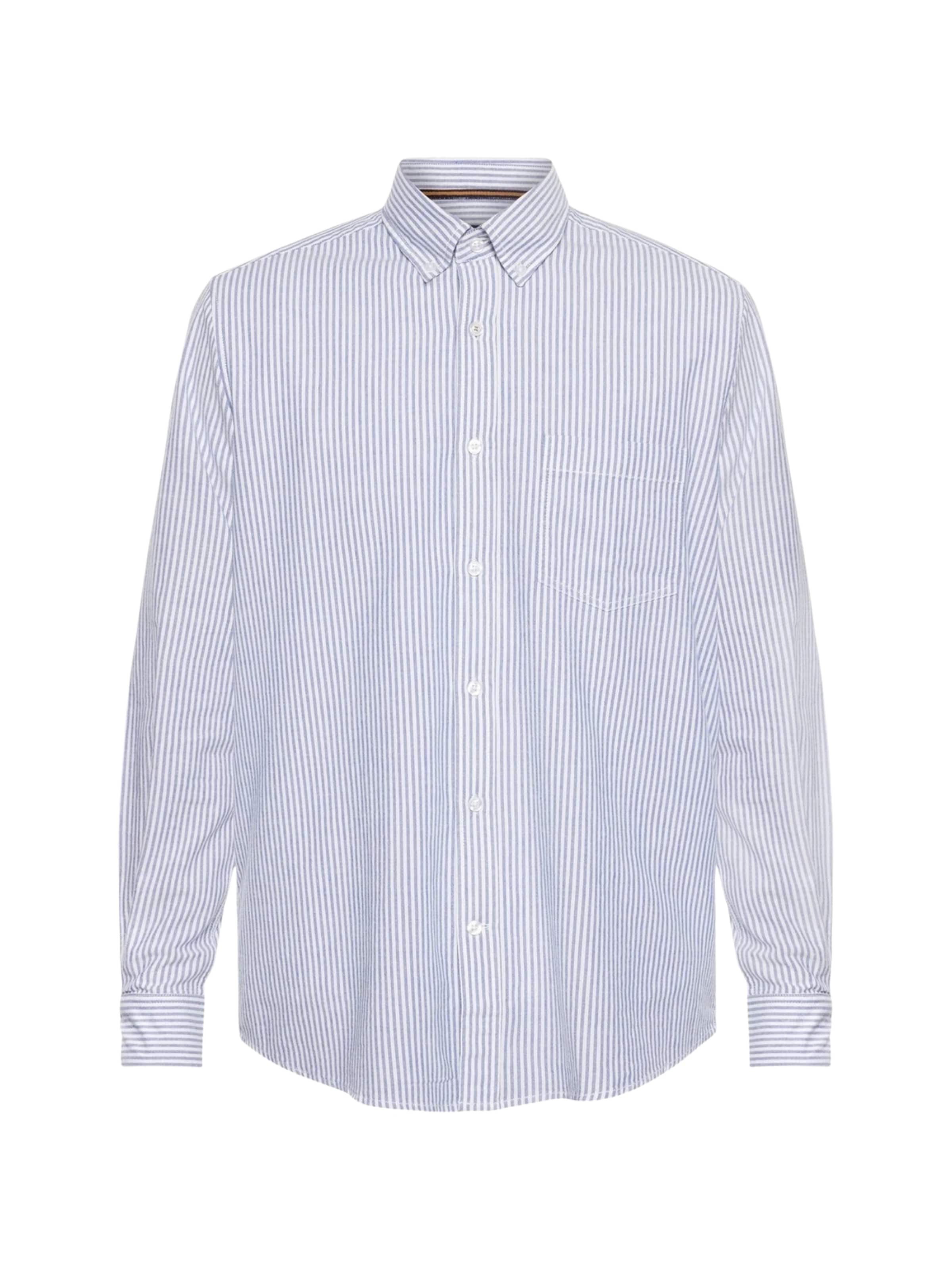 Signal Klasický střih Košile 'Scott' – modrá: přední strana