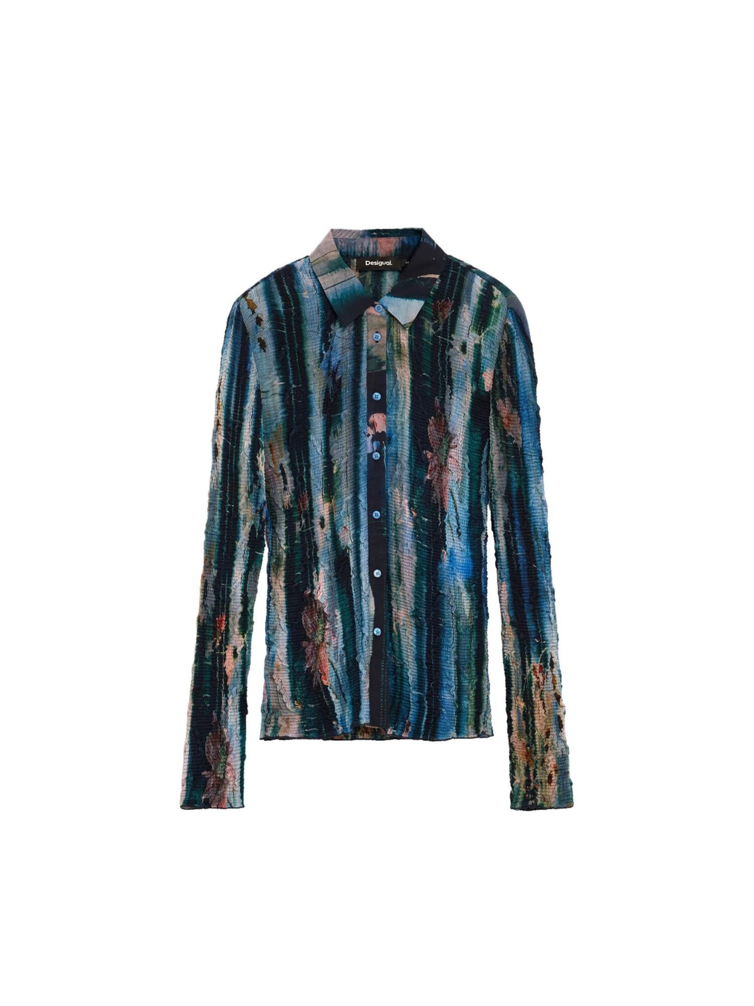 Bluză de la Desigual pe verde: față