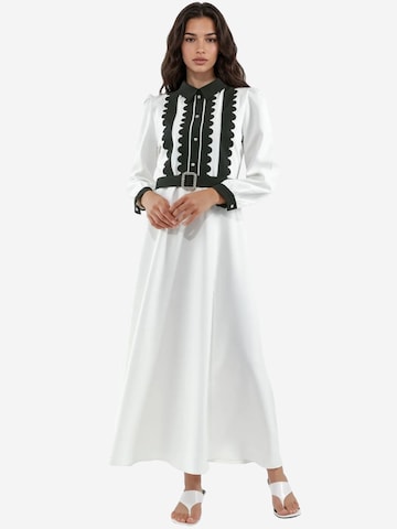 MSN Collection Dress 'Maxi' in White: front