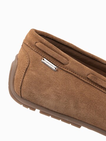 Ombre Moccasins in Brown