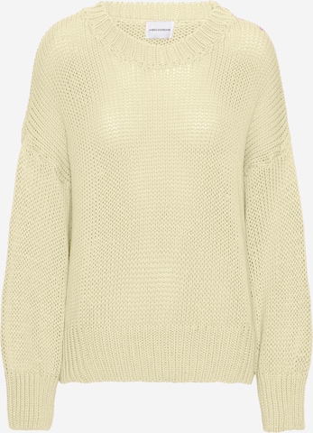 americandreams Oversizepullover 'Pepper' in Gelb: Vorderseite