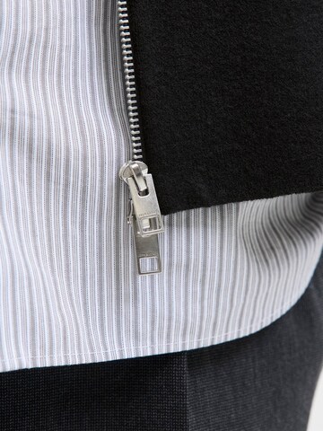 JACK & JONES Gebreid vest in Zwart