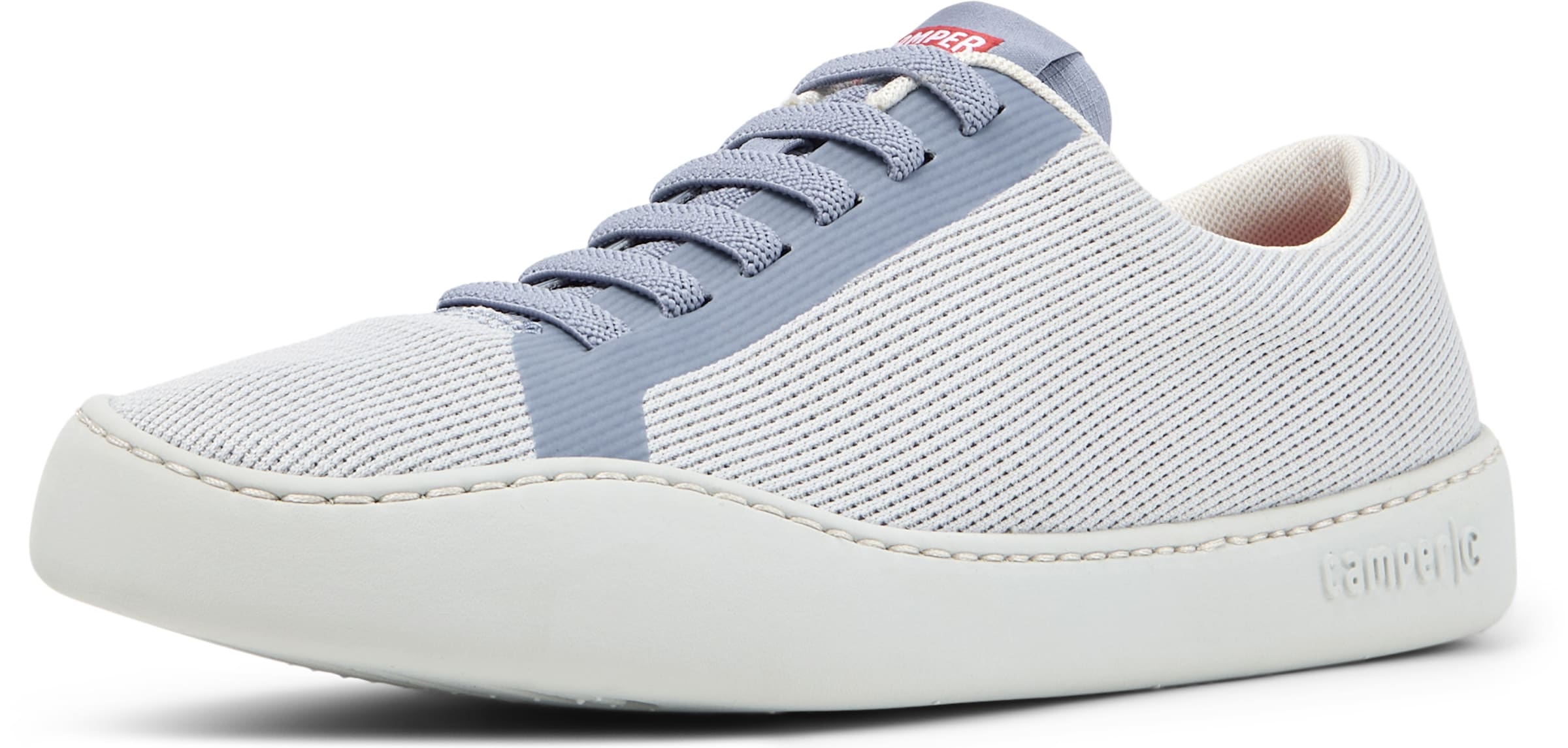 CAMPER Platform trainers 'Peu Touring' in Blue: front
