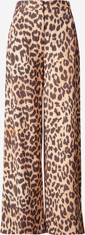 Harper & Yve Wide Leg Housut värissä beige: etupuoli